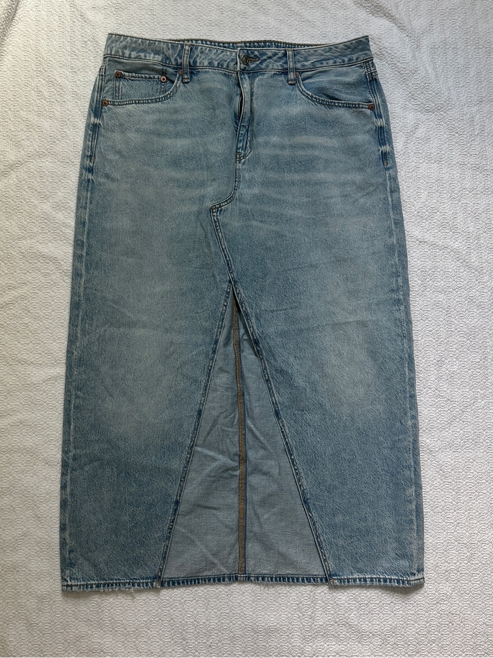 American Eagle Outfitters Light Blue Denim Skirt